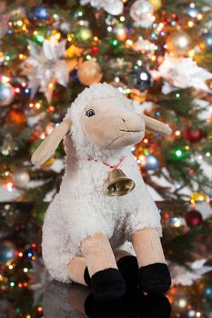 Toy near the New Year's tree