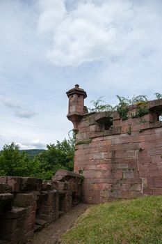 Romantic and beautiful Heidelberg castle for europe tourism