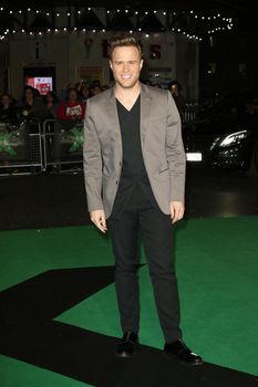 UNITED KINGDOM, London: Olly Murs attends the world premiere of Ed Sheeran: Jumpers for Goalposts at Odeon Leicester Square in London on October 22, 2015. 