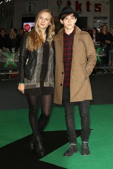 UNITED KINGDOM, London: Tom Holland and guest attend the world premiere of Ed Sheeran: Jumpers for Goalposts at Odeon Leicester Square in London on October 22, 2015. 
