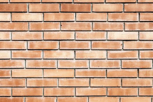 The Weathered Old Red Brick Wall Background