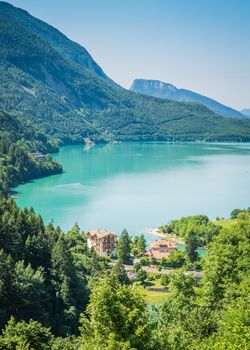 Lake Molveno, elected most beautiful lake in Italy in 2015