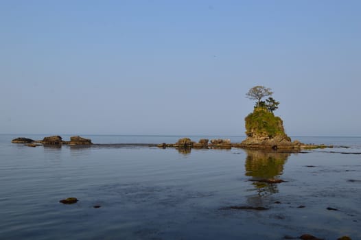 Amaharashi coast in Toyama