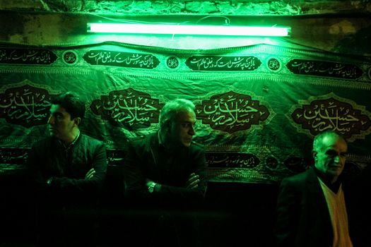IRAN, Damavand: Worshippers in these photos celebrate the Ashura, or tenth day of Muharram, on October 23, 2015.Muharram is the first month in the Islamic calendar and the Ashura marks the day that the grandson of the Prophet Mohammad's grandson, Imam Hussein, was killed.