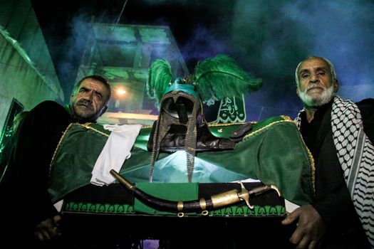 IRAN, Damavand: Worshippers in these photos celebrate the Ashura, or tenth day of Muharram, on October 23, 2015.Muharram is the first month in the Islamic calendar and the Ashura marks the day that the grandson of the Prophet Mohammad's grandson, Imam Hussein, was killed.