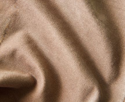 Cloth background where the fabric is wrinkled up