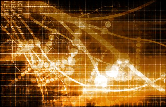Techno Organic Alien Technology Abstract Background Art