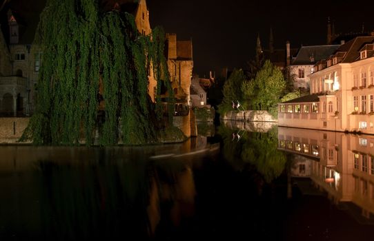 Brugge city in Belgium - beautiful tourism destination in Europe