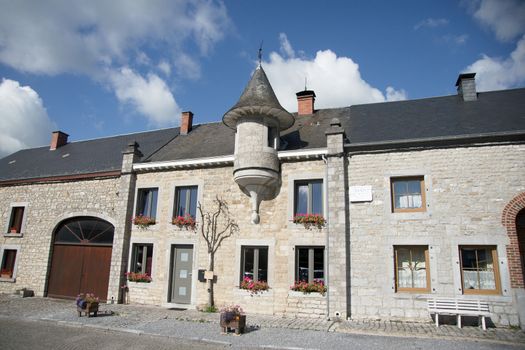 Small towns buidling in Belgium europe travel