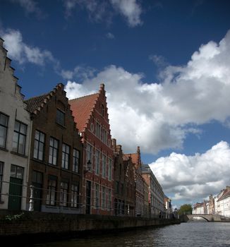 Brugge city in Belgium - beautiful tourism destination in Europe