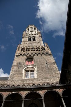 Brugge city in Belgium - beautiful tourism destination in Europe