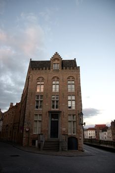 Brugge city in Belgium - beautiful tourism destination in Europe