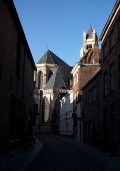 Brugge city in Belgium - beautiful tourism destination in Europe