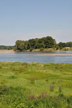 Loire river in Anjou