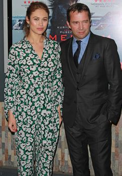 UNITED KINGDOM, London: Olga Kurylenko and James Purefoy attend the UK premiere of Momentum at the Prince Charles Cinema in London on October 24, 2015. 