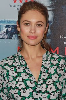 UNITED KINGDOM, London: Olga Kurylenko attends the UK premiere of Momentum at the Prince Charles Cinema in London on October 24, 2015. 