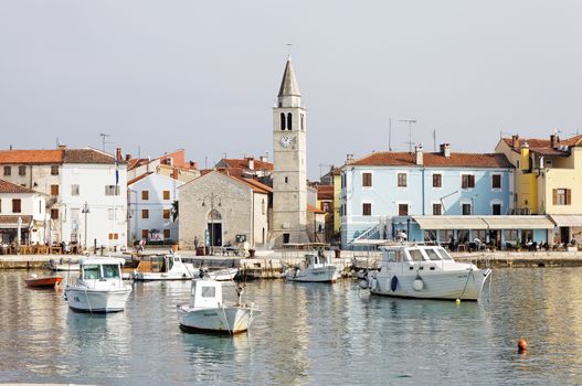 FAZANA, CROATIA - OCTOBER 25: Detail of Fazana, Croatian touristic place in early autumn on October 25, 2015