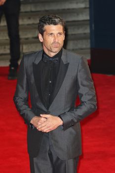 UNITED KINGDOM, London: Patrick Dempsey attends the world premiere of the latest Bond film, Spectre, at Royal Albert Hall in London on October 26, 2015.