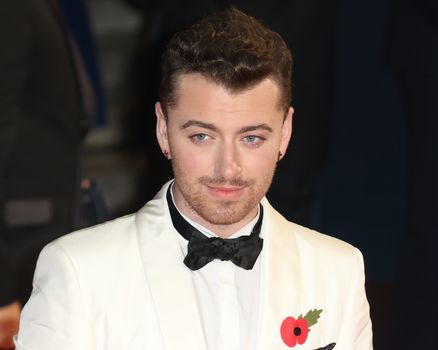 UNITED KINGDOM, London: Sam Smith attends the world premiere of the latest Bond film, Spectre, at Royal Albert Hall in London on October 26, 2015.