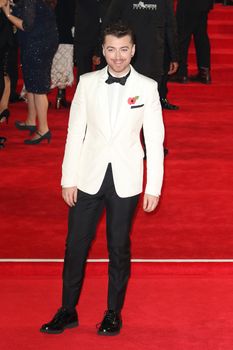 UNITED KINGDOM, London: Sam Smith attends the world premiere of the latest Bond film, Spectre, at Royal Albert Hall in London on October 26, 2015.