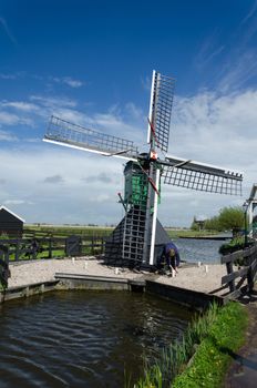 Wind mill of Zaanse Schans, The Netherlands