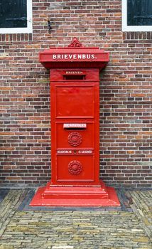 Cast iron post box