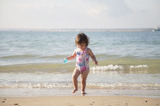 Walking out of the sea