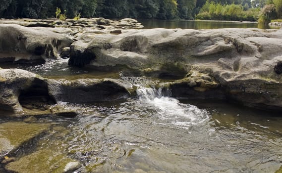 Small waterfall