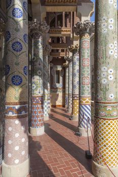 Balcony of Palau de la Musica Catalana