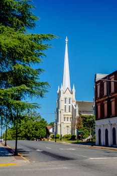 street scenes around york city south carolina