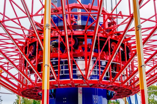 crazy rollercoaster rides at amusement park