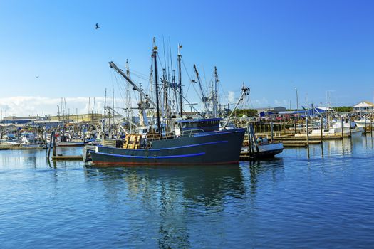 Large Fishing Boat Westport Grays Harbor Puget Sound Washington State Pacific Northwest