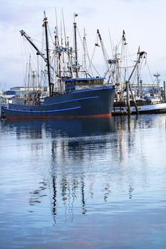 Large Fishing Boat Westport Grays Harbor Puget Sound Washington State Pacific Northwest