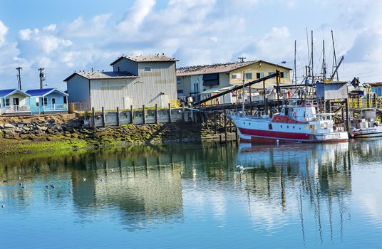 Processor Fishing Boat Westport Grays Harbor Puget Sound Washington State Pacific Northwest