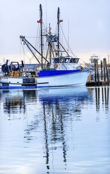 Large Fishing Boat Westport Grays Harbor Puget Sound Washington State Pacific Northwest