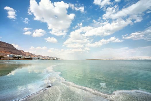 types of dead sea on a summer day