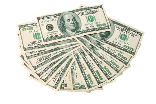 money currency is an isolated white background