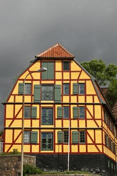 Svenborg in the Fyn island in Denmark