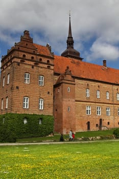Svenborg in the Fyn island in Denmark