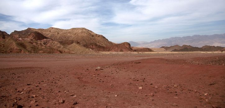 Timna geological park for tourists in Israel