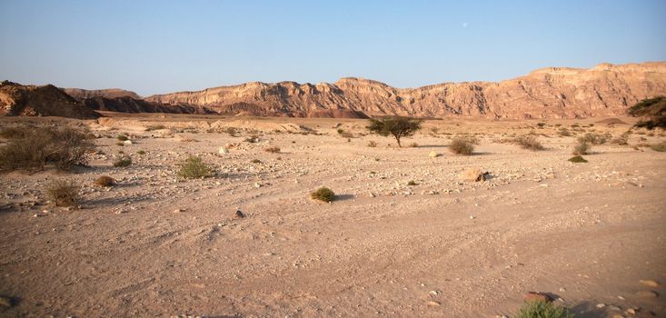 Timna geological park for tourists in Israel