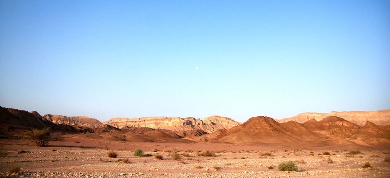 Timna geological park for tourists in Israel