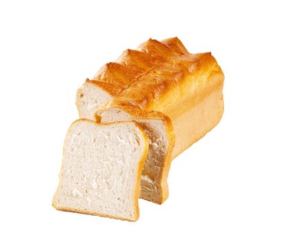 Loaf of fresh white bread