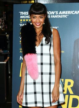 UK, London: Invader Girl arrives at the Curzon Soho movie theater in London, UK for a screening of Kill Your Friends on October 27, 2015.