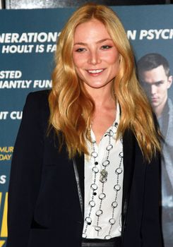 UK, London: Clara Paget arrives at the Curzon Soho movie theater in London, UK for a screening of Kill Your Friends on October 27, 2015.