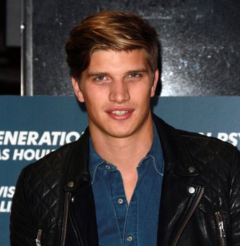 UK, London: Toby Huntington-Whiteley arrives at the Curzon Soho movie theater in London, UK for a screening of Kill Your Friends on October 27, 2015.