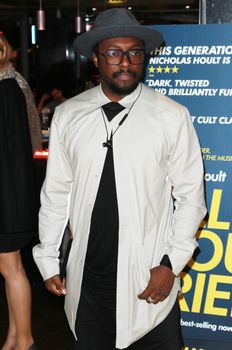 UK, London: Will.I.Am arrives at the Curzon Soho movie theater in London, UK for a screening of Kill Your Friends on October 27, 2015.