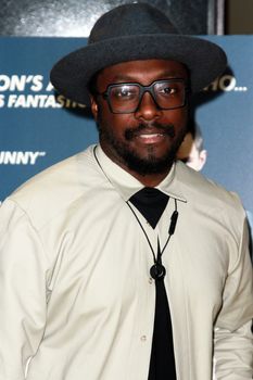 UK, London: Will.I.Am arrives at the Curzon Soho movie theater in London, UK for a screening of Kill Your Friends on October 27, 2015.