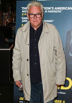 UK, London: Trevor Horn arrives at the Curzon Soho movie theater in London, UK for a screening of Kill Your Friends on October 27, 2015.