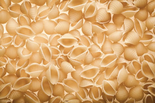 background the texture of raw pasta closeup
